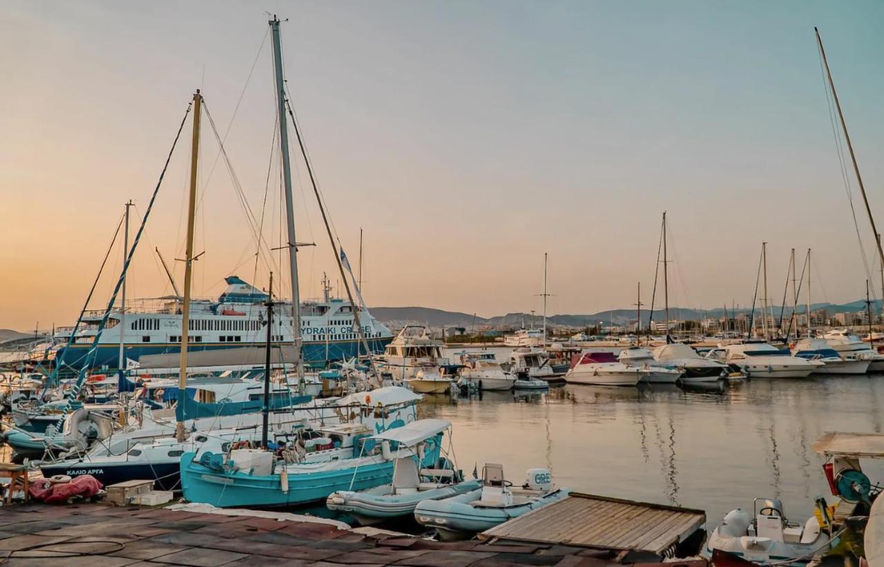 Unique Studio At Athens Riviera 1 Min From The Sea Exteriör bild