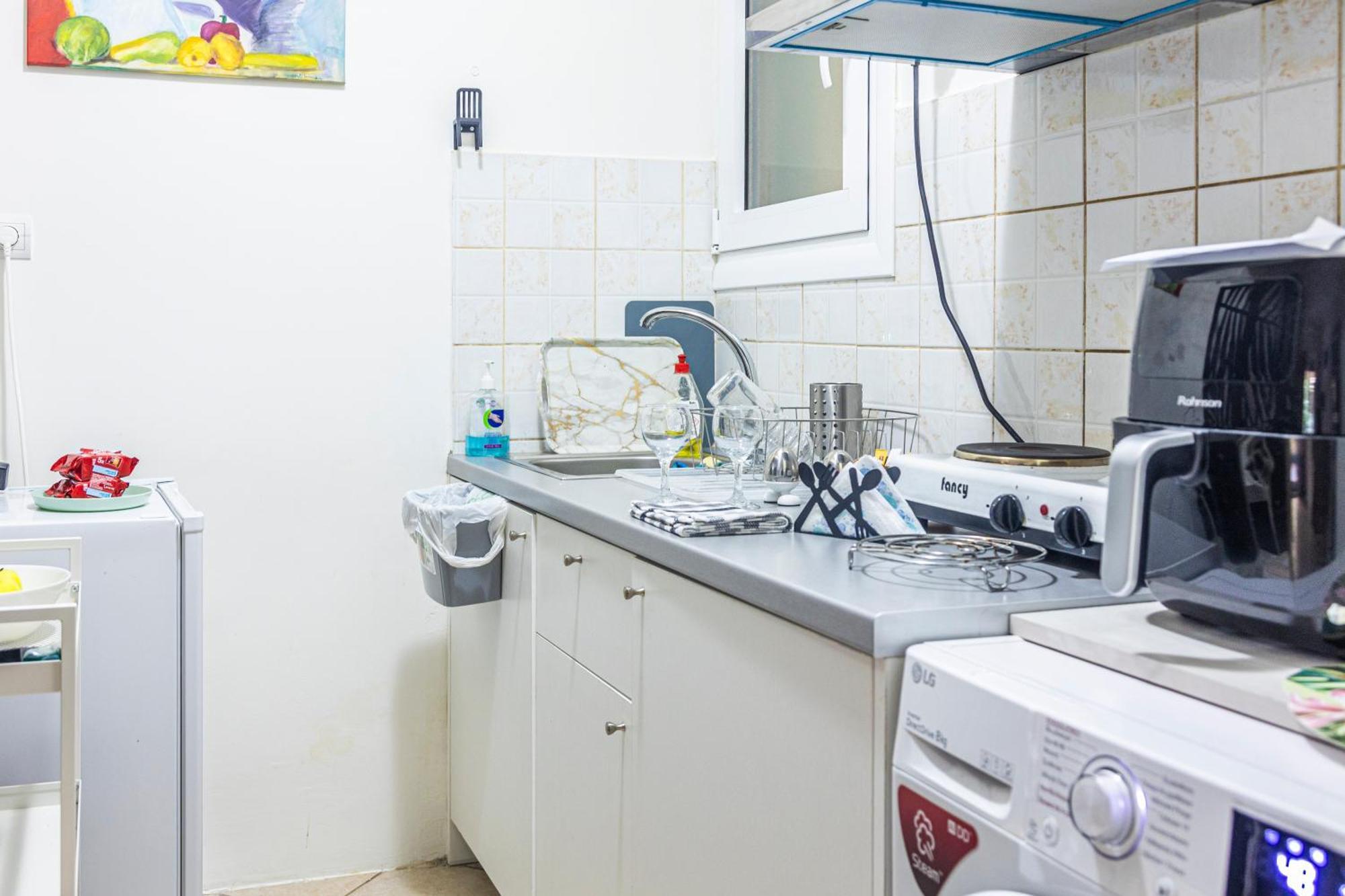 Unique Studio At Athens Riviera 1 Min From The Sea Exteriör bild
